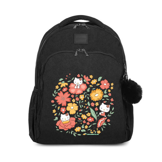  Mochila Fun - Hello Kitty - Floral Pattern