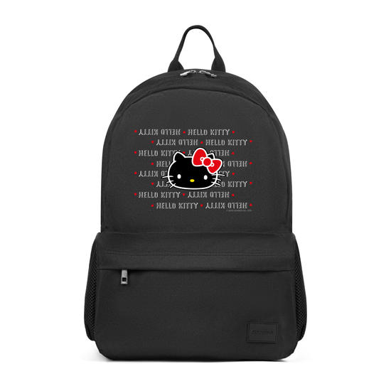 Mochila Pop Preta - Hello Kitty - Logomania