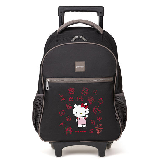 Mochila de Carrinho 2 Rodas Play - Hello Kitty - Cute Elements