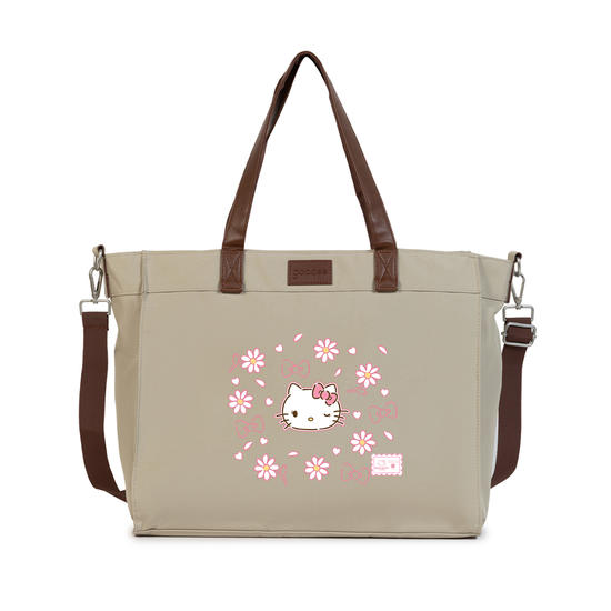 Tote Daily Rosa - Hello Kitty - Floral Cute