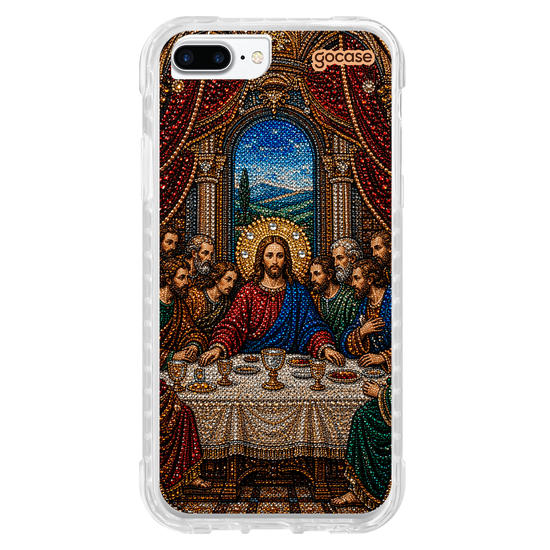 Capinha para celular   Santa Ceia Cravejada