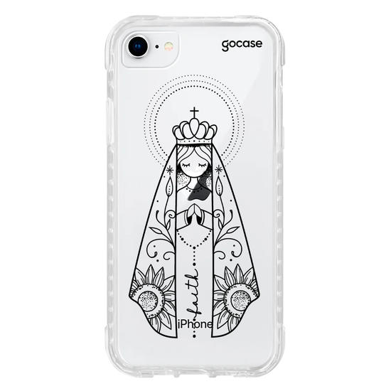 Capinha para celular  Santa Drawing