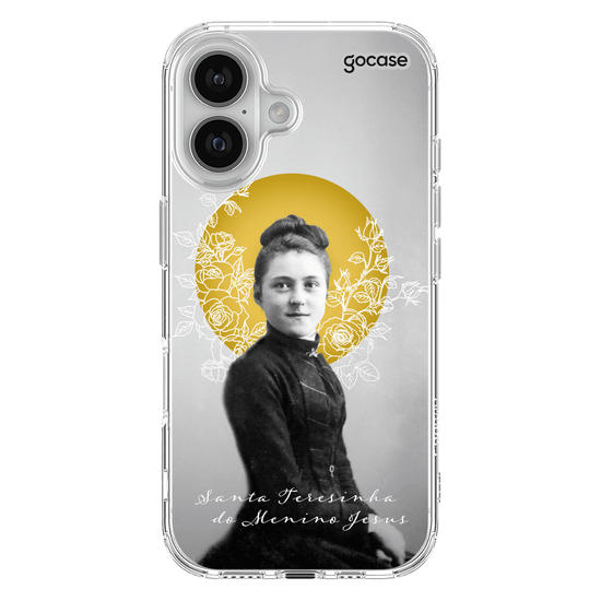 Capinha para celular  Santa Teresinha Rosas Colagem