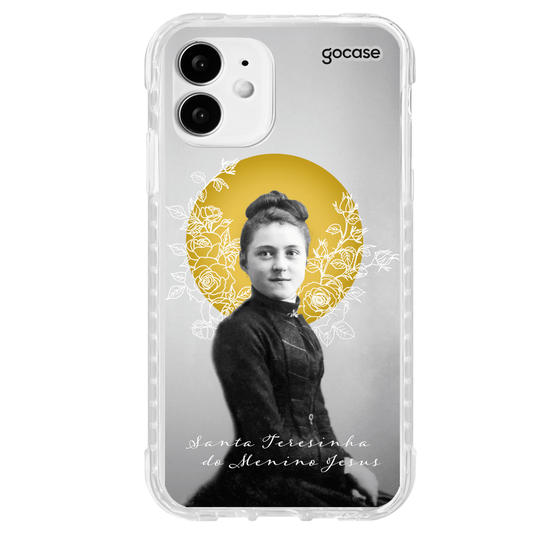 Capinha para celular  Santa Teresinha Rosas Colagem