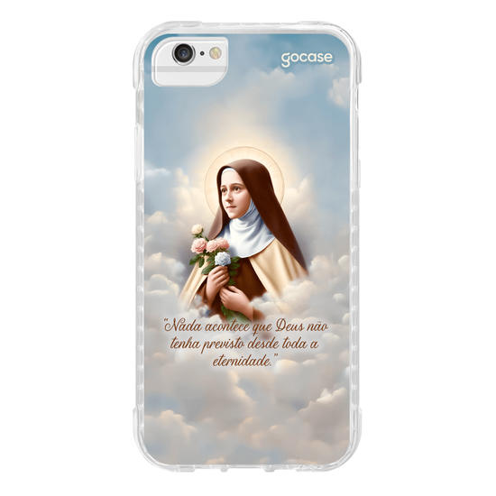Capinha para celular  Santa Terezinha de Jesus - Frase