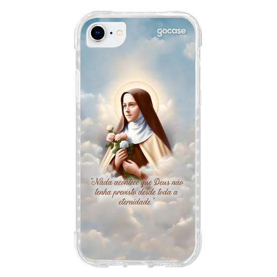 Capinha para celular  Santa Terezinha de Jesus - Frase