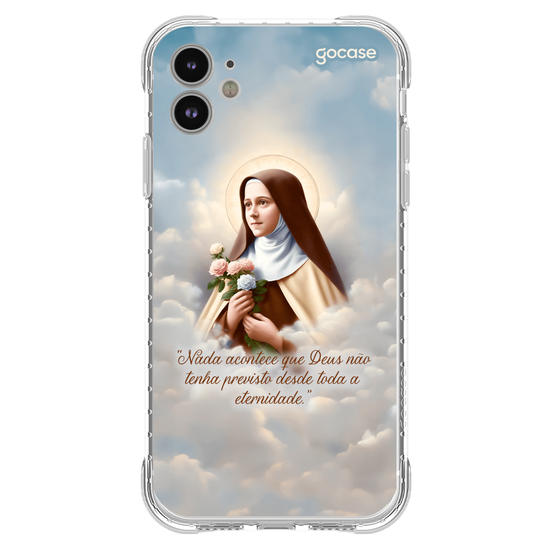 Capinha para celular  Santa Terezinha de Jesus - Frase