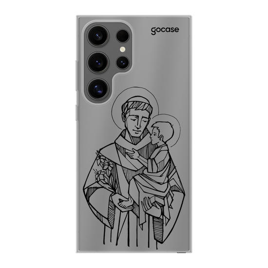 Saint Anthony Lineart Phone Case