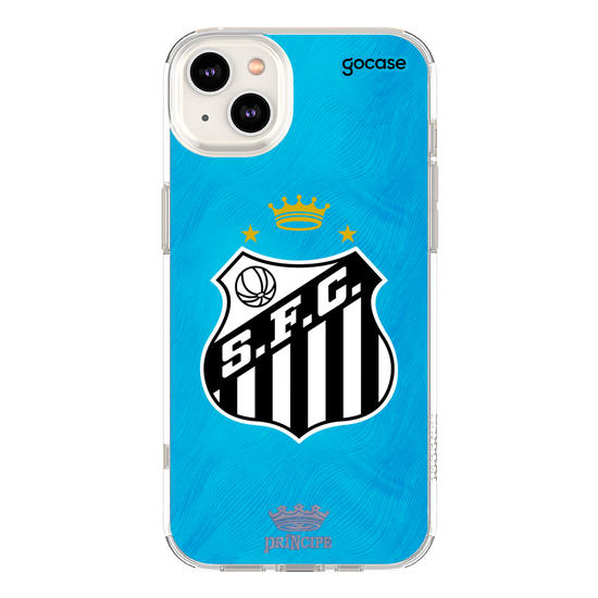 Capinha para celular  Santos - Uniforme Azul 2025 Escudo