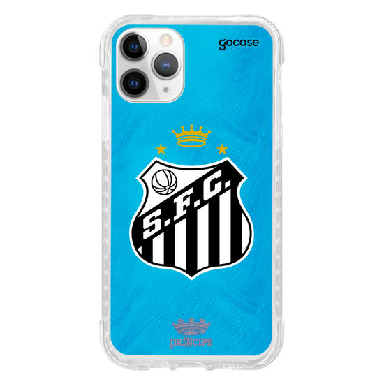 Capinha para celular  Santos - Uniforme Azul 2025 Escudo