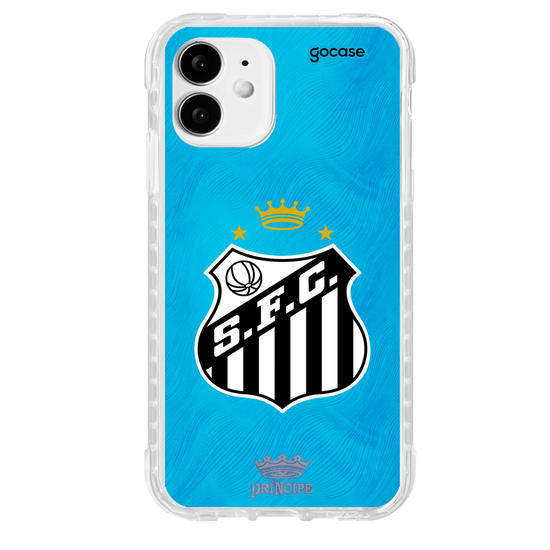 Capinha para celular  Santos - Uniforme Azul 2025 Escudo