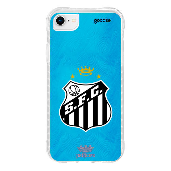 Capinha para celular  Santos - Uniforme Azul 2025 Escudo