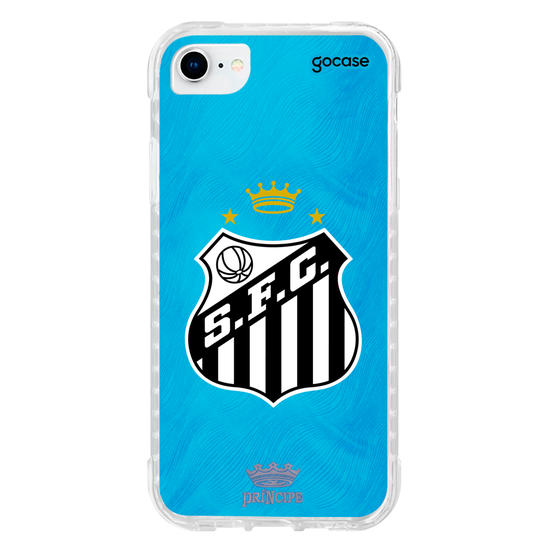 Capinha para celular  Santos - Uniforme Azul 2025 Escudo