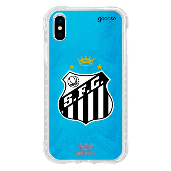 Capinha para celular  Santos - Uniforme Azul 2025 Escudo