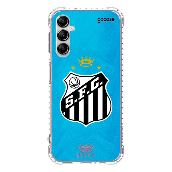 Capinha para celular  Santos - Uniforme Azul 2025 Escudo