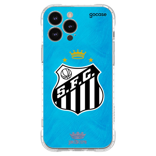 Capinha para celular  Santos - Uniforme Azul 2025 Escudo