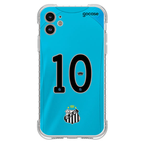 Capinha para celular  Santos - Uniforme Azul 2025 P