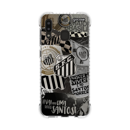 Capinha para celular Santos - Colagem