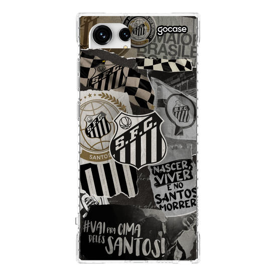 Capinha para celular Santos - Colagem