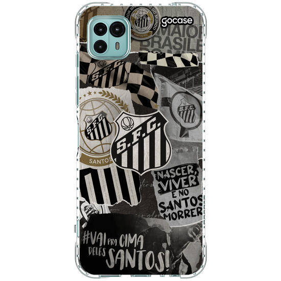 Capinha para celular Santos - Colagem