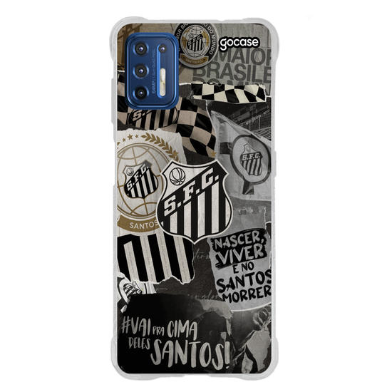 Capinha para celular Santos - Colagem