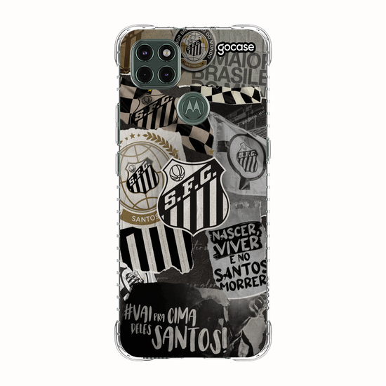 Capinha para celular Santos - Colagem