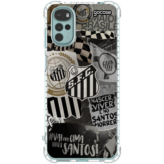 Capinha para celular Santos - Colagem