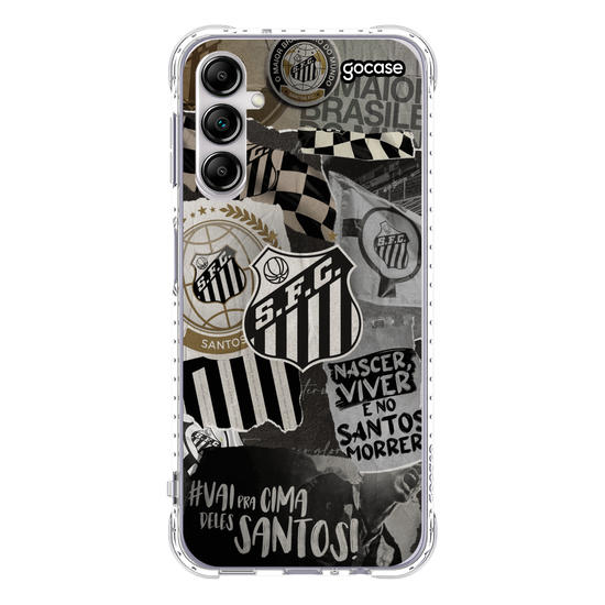 Capinha para celular Santos - Colagem