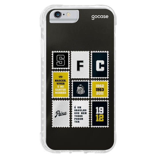 Capinha para celular  Santos - College Stamps