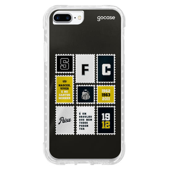 Capinha para celular  Santos - College Stamps