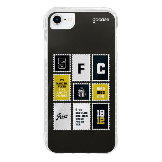 Capinha para celular  Santos - College Stamps