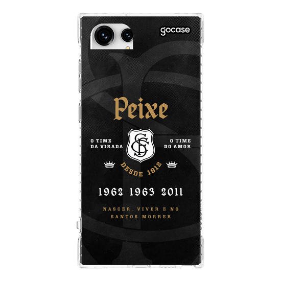 Capinha para celular  Santos - Historic Type
