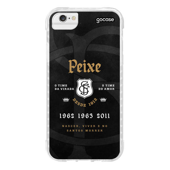 Capinha para celular  Santos - Historic Type