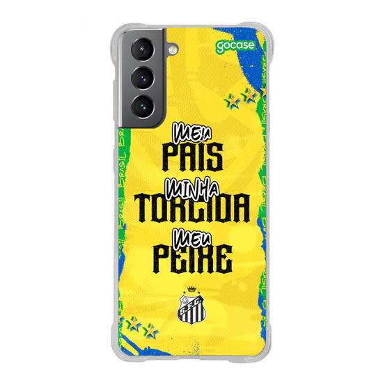 Capinha para celular  Santos - Meu Peixe é Brasil