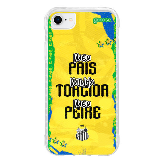 Capinha para celular  Santos - Meu Peixe é Brasil