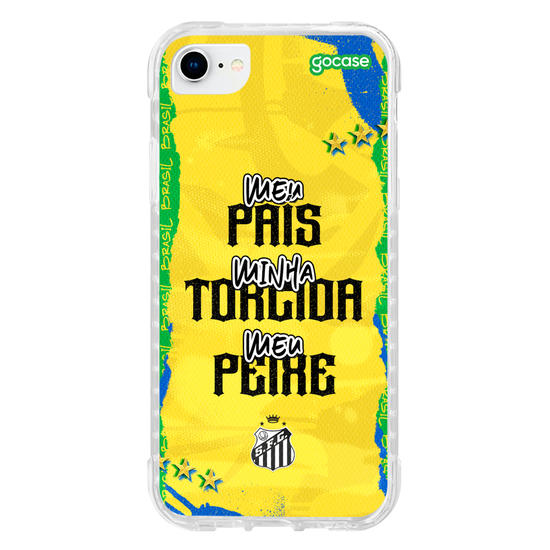 Capinha para celular  Santos - Meu Peixe é Brasil