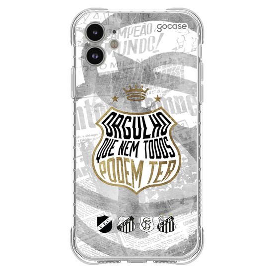 Capinha para celular  Santos - Orgulho Escudos Históricos