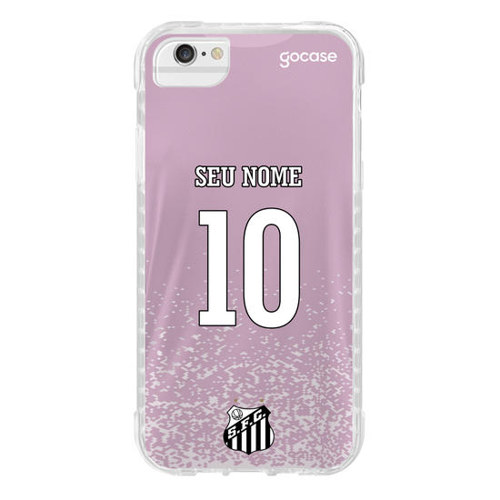 Capinha para celular Santos - Outubro Rosa 2021