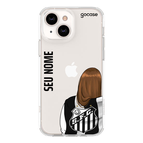Capinha para celular Santos - Torcedora Alvinegra