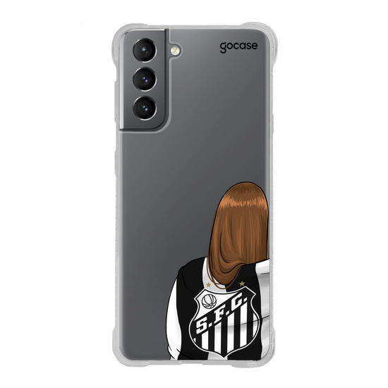 Capinha para celular Santos - Torcedora Alvinegra