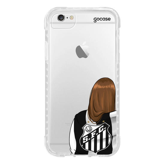 Capinha para celular Santos - Torcedora Alvinegra
