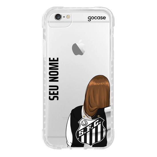 Capinha para celular Santos - Torcedora Alvinegra