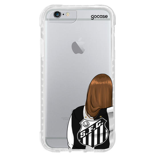 Capinha para celular Santos - Torcedora Alvinegra