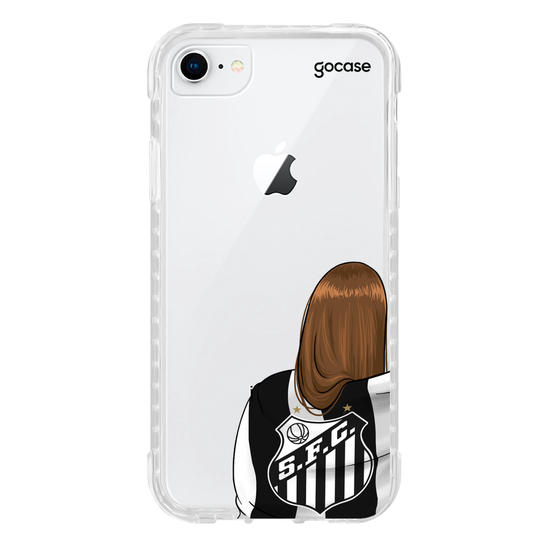 Capinha para celular Santos - Torcedora Alvinegra