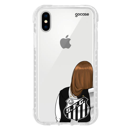 Capinha para celular Santos - Torcedora Alvinegra