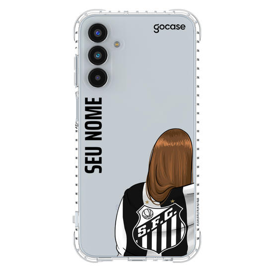 Capinha para celular Santos - Torcedora Alvinegra