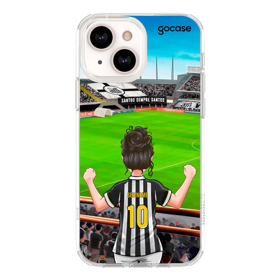 Capinha para celular Santos - Torcedora Vibração Alvinegra