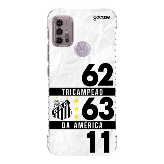 Capinha para celular Santos - Tri Campeão da América