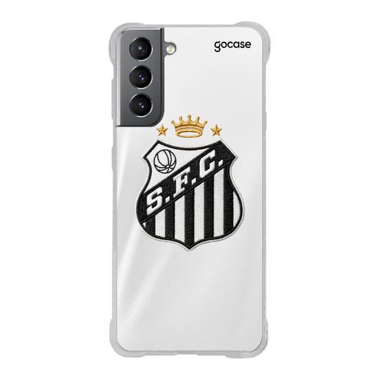 Capinha para celular  Santos - Uniforme 1 2026 Escudo