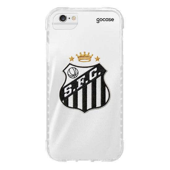 Capinha para celular  Santos - Uniforme 1 2026 Escudo
